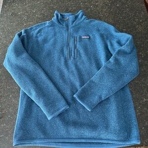 Patagonia Men's Blue 1/4 Zip